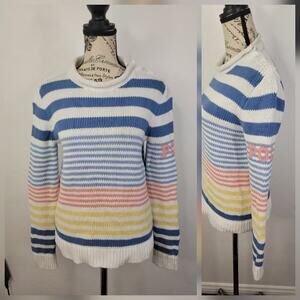 Polo Ralph Lauren Knitted Sweater KIDS Youth XL (16) Pullover Multicolor Striped